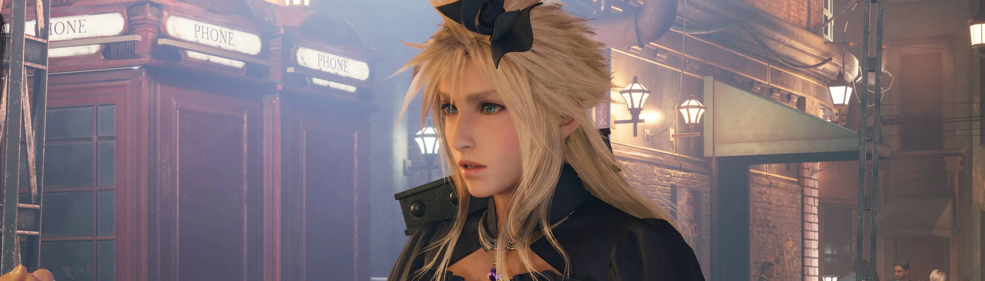 Final Fantasy 7 Remake but Cloud is in a dress mod 