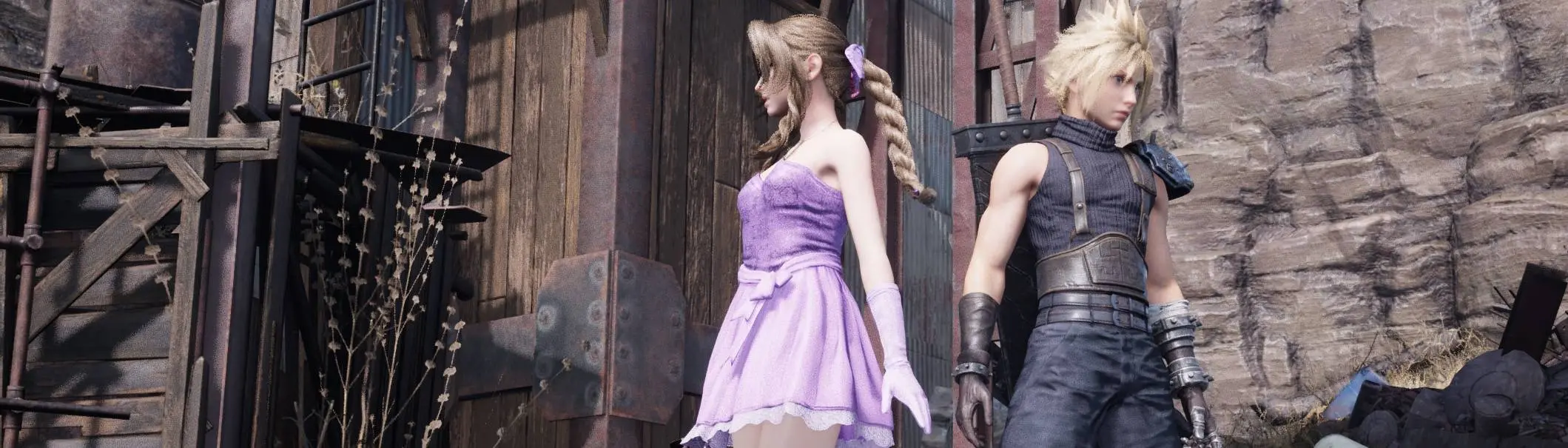 Aerith Dress Without Cloak at Final Fantasy VII Remake Nexus - Mods and  community