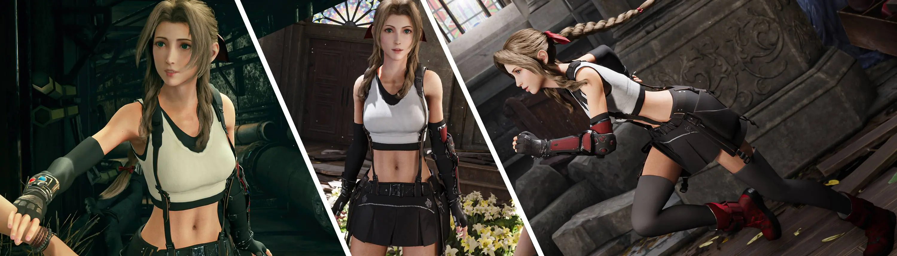 FF7 Remake Aerith sexy mod : Omanco tea : Free Download, Borrow, and  Streaming : Internet Archive