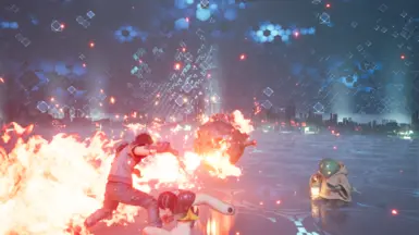 Yuffie and Sonon vs. Original VR enemies