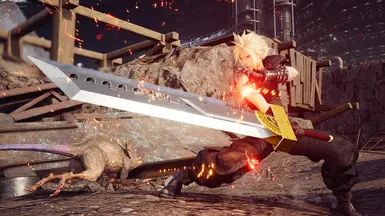 Golden Tsurugi (Fusion Sword) (3 versions) at Final Fantasy VII Remake ...