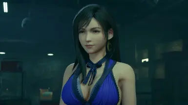 tifa purple dress mod