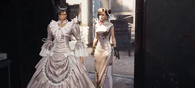 Gorgous Zack white dress