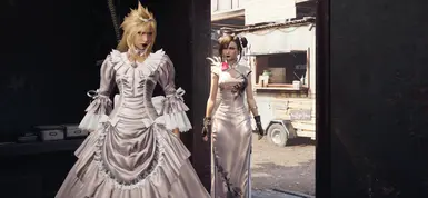 Gorgous Cloud and White Lotus tifa