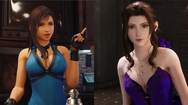 Dress Recolors for Tifa and Aerith