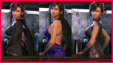 Tifa's alt. outfits at all time