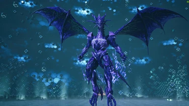 Jade Bahamut Front View