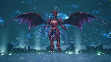 Ruby Bahamut Front View