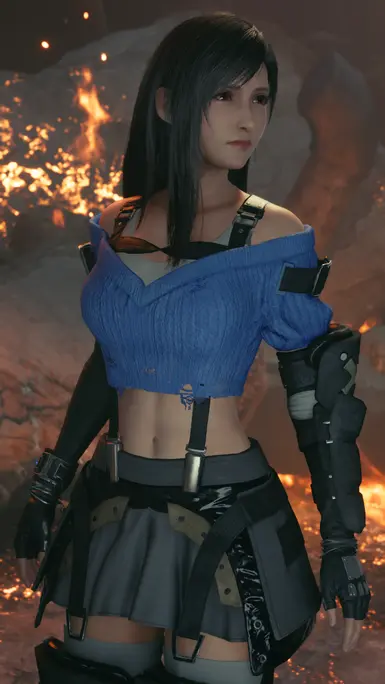 MetalFoot Tifa (EverCrisis Outfit) at Final Fantasy VII Remake Nexus ...