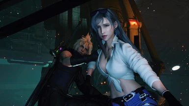 Tifa Stylish Sexy Jeans Outfit at Final Fantasy VII Remake Nexus - Mods ...