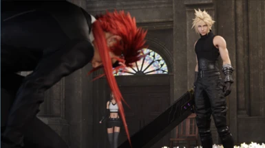 Sephiroth Pants on Cloud and Zack