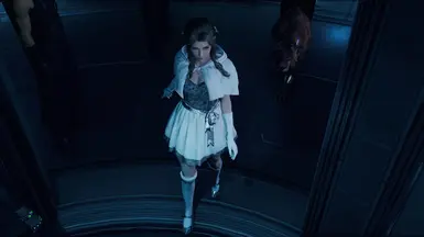 Aerith Dress with Cloak