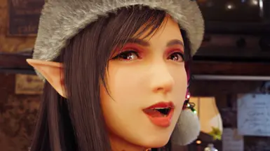 Tifa when she finds out you've been nice!