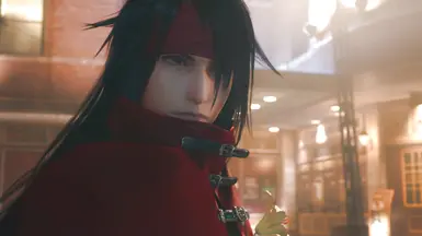 Vincent Valentine over Cloud (Ever Crisis)