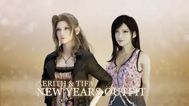 Aerith and Tifa Floral Outfit