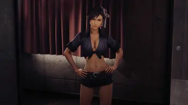 Without undershirt