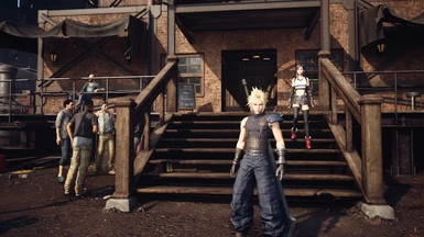 FFVII Remake Intergrade settings MAXED, 120 FPS, SDR, DRS - OFF + Reshade (Phoenix) -  ON