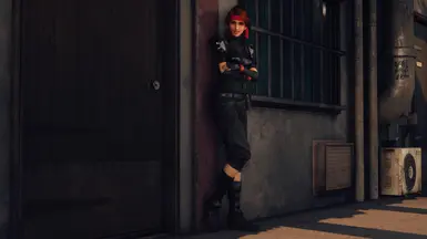 Black with Shiny Black Armor