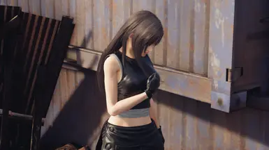 kirachem on X: Tifa Advent Children Outfit Mod (Tifa Resolution