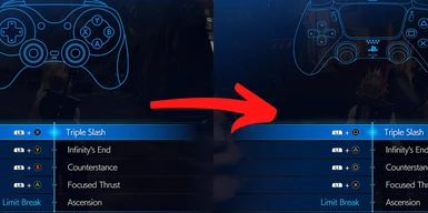 Force PS5 Button Icons