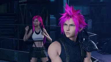 Hair Colors for Cloud Aerith and Tifa at Final Fantasy VII Remake Nexus -  Mods and community