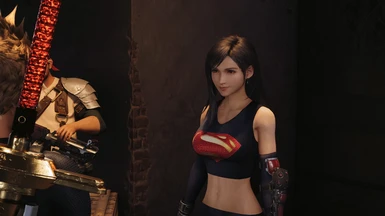 Tifa's Sexy Supergirl Outfit