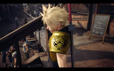 Zack Golden Fenrir Armor v2