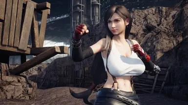 Tifa - Nayo outfit at Final Fantasy VII Remake Nexus - Mods and