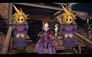 Original Dresses Don Corneo Mission at Final Fantasy VII