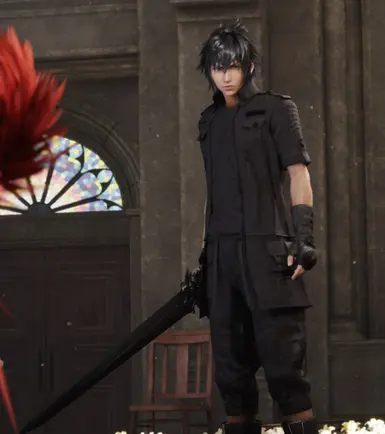 Noctis and Luna Mod at Final Fantasy VII Remake Nexus - Mods and