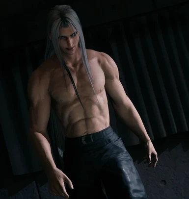 There are of course nude Sephiroth mods for Final Fantasy 7 Remake