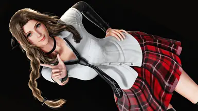 Aerith - Marie Rose Crimson Punk