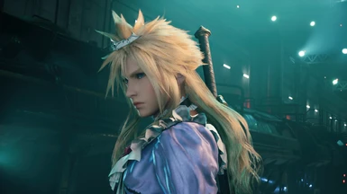 Cloud - Blue Eyes (Claudia Eyes) at Final Fantasy VII Remake Nexus ...