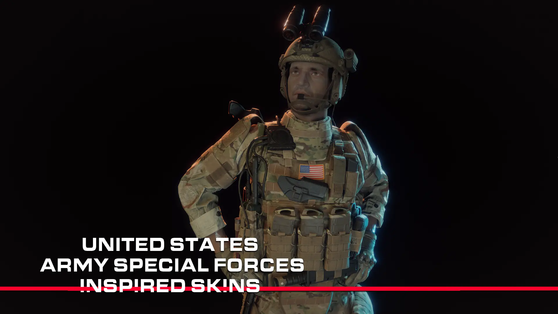 (OUT OF DATE) US Army Special Forces Inspired Character Skins at Ready ...