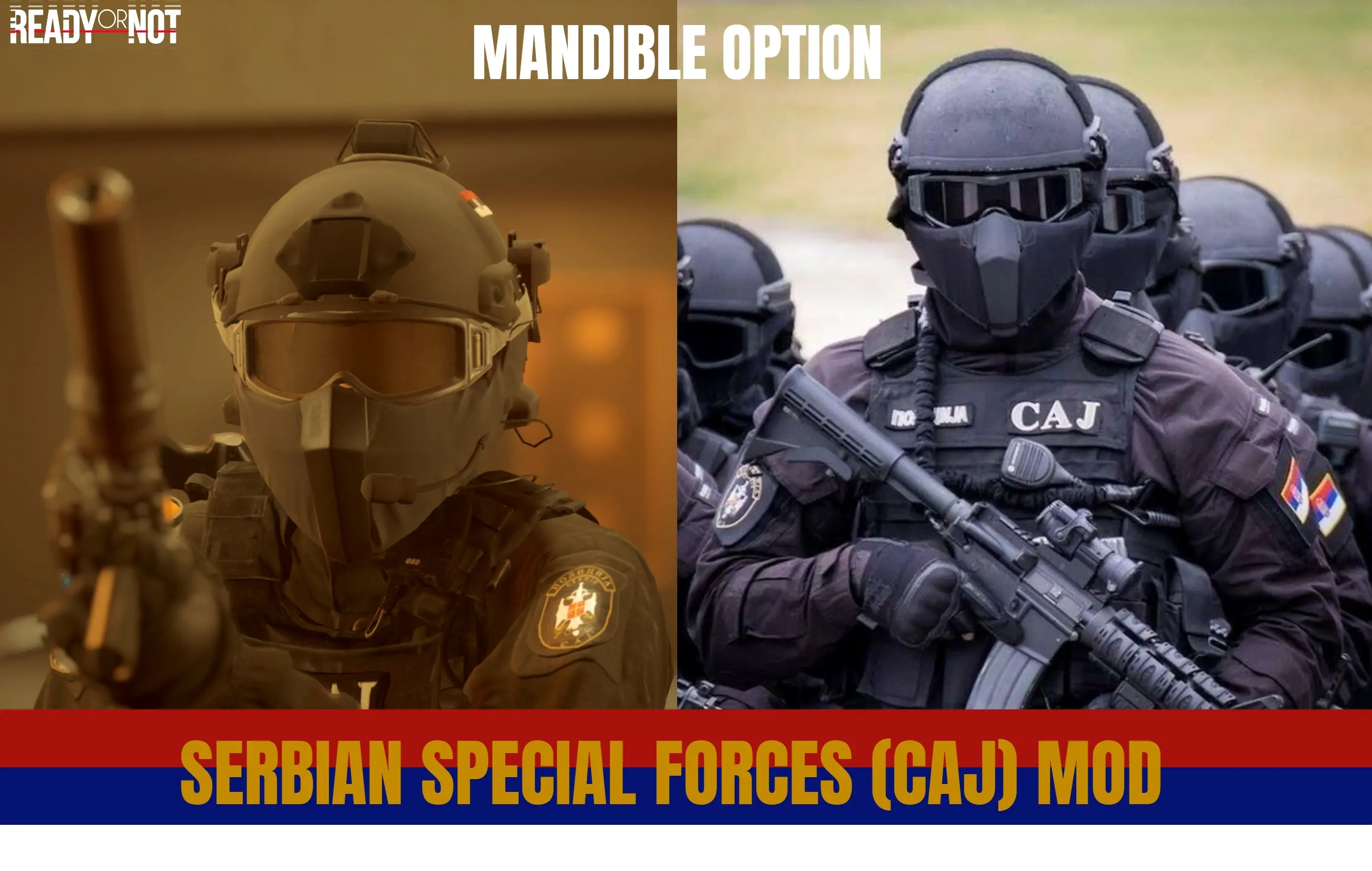 Serbian Special Forces CAJ Mod at Ready or Not Nexus - Mods and community