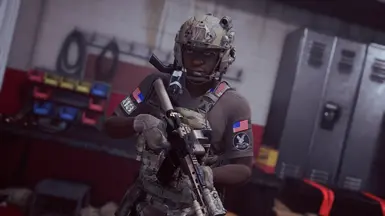 MultiCam and Black Uniform - LSPD Black Uniform Rugby Shirt