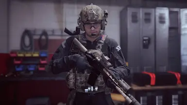 Legacy Full Black with MultiCam Gear - LSPD Black Uniform