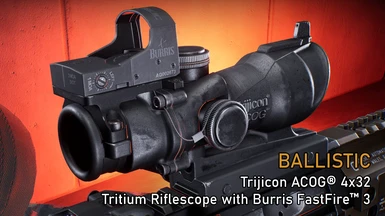 Trijicon ACOG Riflescope with FastFire 3