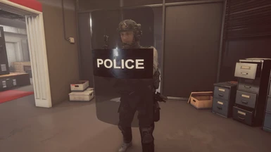 Riot Police Shield