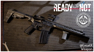 Ready Or Not LWRC IC-A5 - SR16 Replacement Mod free download
