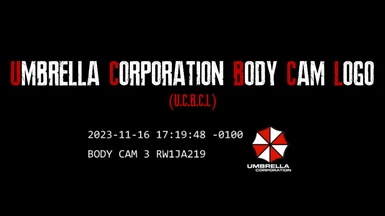 Umbrella Corporation Body Cam Logo