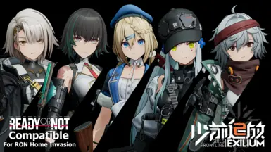 Girls' Frontline 2 Exilium Skin Pack ver2.1 (Home Invasion)