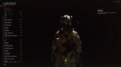 NODS work with Gas mask(For Standard NVGS)