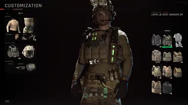 Tan Vests and Gear with LSPD markings (works best if you also like using the Black variants)