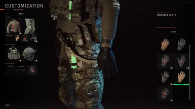 Rooster Delta FDT Gloves in MCB