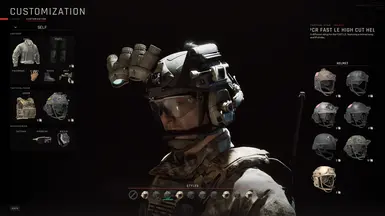 OD Tan and MC Helmets