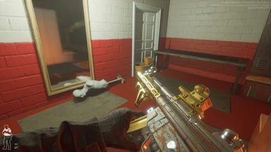 Gold and Chrome MP5