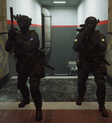Legacy SWAT Models with Color Patches