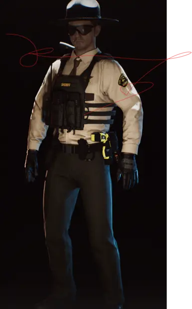 LASD And LAPD Custom Uniforms at Ready or Not Nexus - Mods and community