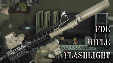 FDE Rifle Flashlight